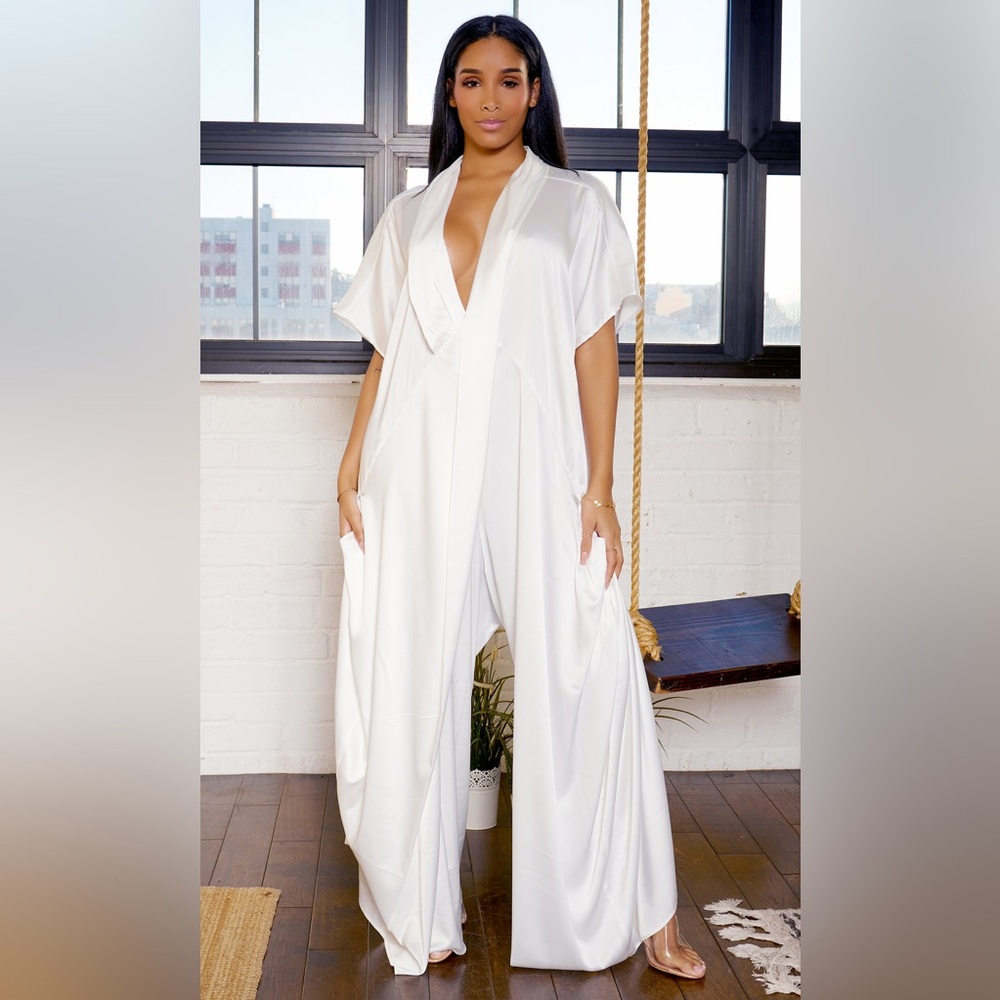 Elegant White Jumpsuit